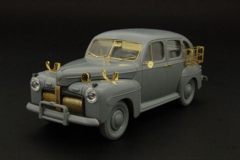 ハウラー HLX48262 1/48 WWII アメリカ スタッフカー 1942 エッチング&レジンパーツセット(タミヤ用)
