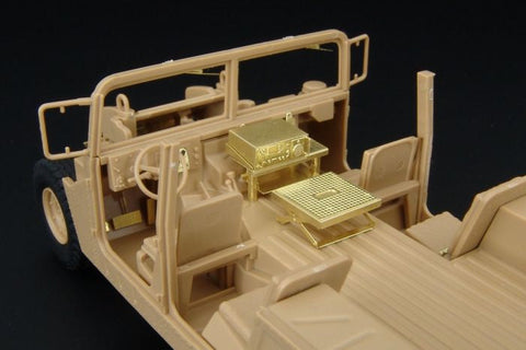 ハウラー HLX48271 1/48 WWII アメリカ M1025 ハンビー インテリア エッチングセット(タミヤ用)