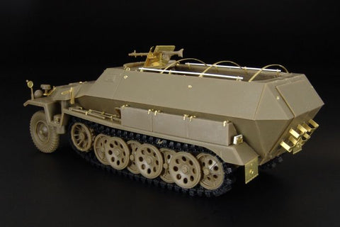 ハウラー HLX48278 1/48 WWII ドイツ Sd.Kfz.251/1 C型 エクステリア エッチングセット(AFVクラブ用)