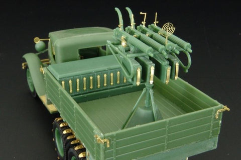 ハウラー HLX48291 1/48 WWII ソビエト GAZ-AAA トラック 4連装マキシム対空機関銃搭載型 エッチングセット(ユニモデル用)