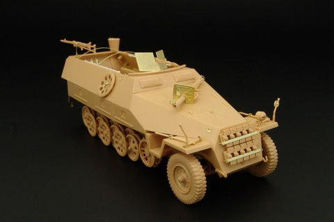 ハウラー HLX48295 1/48 WWII ドイツ Sd.Kfz.251/1 D型 エクステリア エッチングセット(タミヤ用)