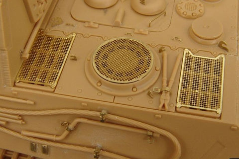 ハウラー HLX48307 1/48 WWII ドイツ ヤークトタイガー グリル(タミヤ用)