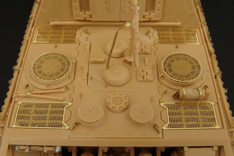 ハウラー HLX48307 1/48 WWII ドイツ ヤークトタイガー グリル(タミヤ用)