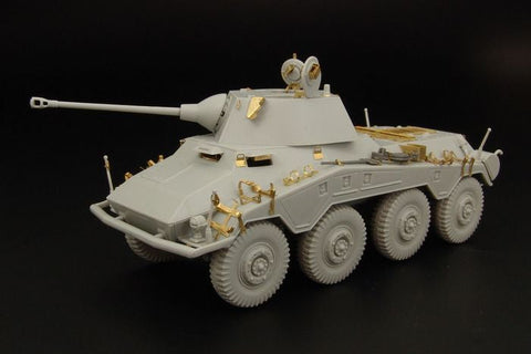 ハウラー HLX48309 1/48 WWII ドイツ Sd.Kfz.234/2 8輪装甲車 プーマ エッチングセット(イタレリ用)