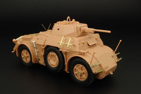 ハウラー HLX48313 1/48 WWII イタリア AB43 装甲偵察車 エッチングセット(イタレリ用)