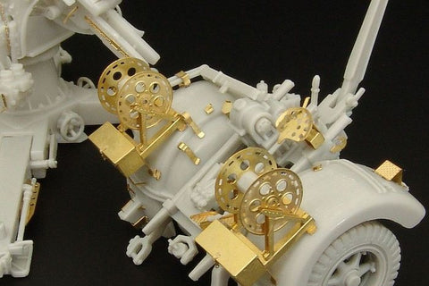 ハウラー HLX48314 1/48 WWII ドイツ 8.8cm FlaK 37 エッチング基本セット(イタレリ/タミヤ用)