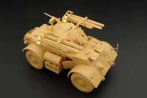 ハウラー HLX48323 1/48 WWII イギリス T17E1 スタッグハウンド Mk.I エッチングセット(ブロンコ用)