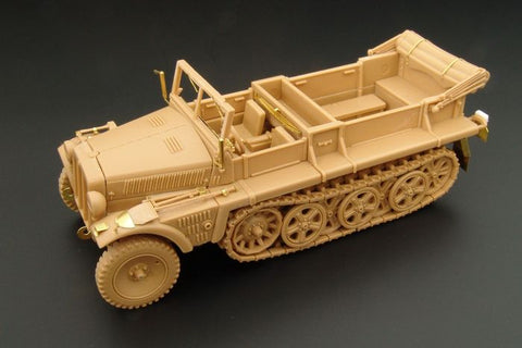 ハウラー HLX48325 1/48 WWII ドイツ Sd.Kfz.10 デマーグ D7 エッチングセット(ブルーキャット用)