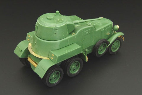 ハウラー HLX48329 1/48 WWII ソビエト BA-10 装甲車 エッチングセット(ユニモデル用)
