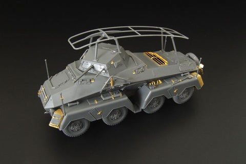 ハウラー HLX48336 1/48 WWII ドイツ Sd.Kfz.232 8輪重装甲車 エッチング基本セット(タミヤ用)
