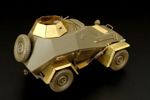 ハウラー HLX48343 1/48 WWII ソビエト BA-64 装甲車 エッチングセット(タミヤ用)
