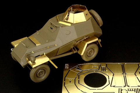 ハウラー HLX48343 1/48 WWII ソビエト BA-64 装甲車 エッチングセット(タミヤ用)