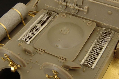 ハウラー HLX48349 1/48 WWII ソビエト SU-152 エンジンメッシュ (ブロンコ用)