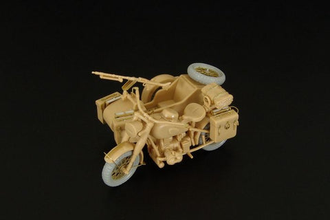 ハウラー HLX48358 1/48 WWII ドイツ BMW R75 サイドカー エッチングセット(タミヤ用)
