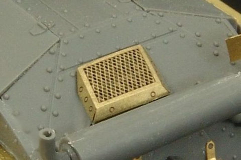 ハウラー HLX48365 1/48 WWII ドイツ Pz.38(t) E/F型 軽戦車 グリル(タミヤ用)