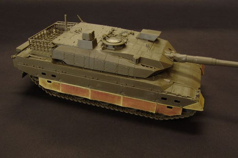 ハウラー HLX48378 1/48 現用 陸上自衛隊 10式戦車 サイドスカート(タミヤ用)