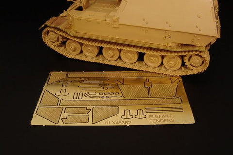 ハウラー HLX48382 1/48 WWII ドイツ エレファント 重駆逐戦車 フェンダー(タミヤ用)