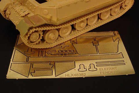 ハウラー HLX48382 1/48 WWII ドイツ エレファント 重駆逐戦車 フェンダー(タミヤ用)