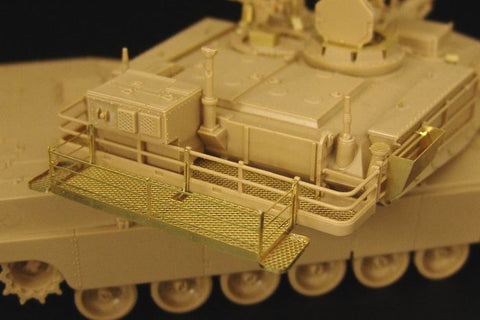 ハウラー HLX48385 1/48 WWII アメリカ M1A2 エイブラムス エッチングセット(タミヤ用)