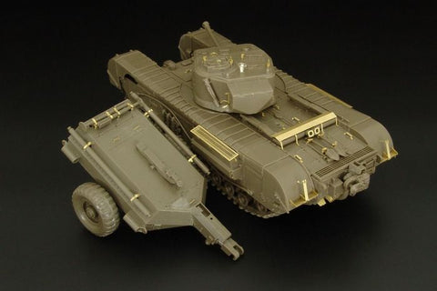 ハウラー HLX48388 1/48 WWII イギリス チャーチル Mk.VII エッチングセット(タミヤ用)