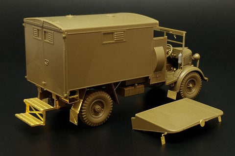 ハウラー HLX48410 1/48 WWII イギリス 2トン 4×2 野戦救急車 エッチングセット(タミヤ用)