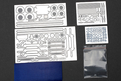 ホビーデザイン HD02-0339 1/24 ホンダ シビック EF3 (GR.A)'89 PIAA ディティールアップセット(アオシマ用)(エッチングパーツ+メタルパーツ+レジン)