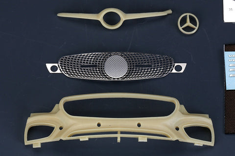 ホビーデザイン HD02-0354 1/24 メルセデスベンツ AMG GT ディティールアップセット (レベル07028用) (エッチングパーツ+レジン+メタルロゴ)