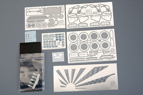 ホビーデザイン HD02-0367 1/24 LB-Works R35 GT-R Ver.2 (アオシマ054031用) (エッチングパーツ+レジン+メタルパーツ+メタルロゴ)