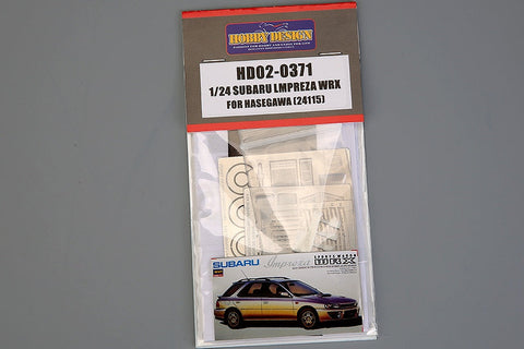 ホビーデザイン HD02-0371 1/24 スバル インプレッサ WRX ディティールアップセット (ハセガワ24115用)(エッチングパーツ+レジン)