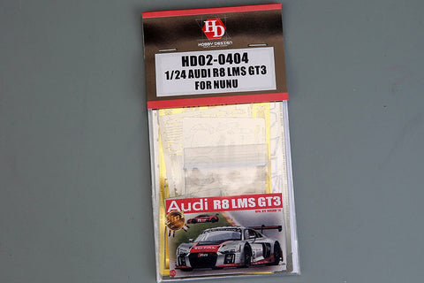 ホビーデザイン HD02-0404 1/24 アウディ R8 LMS GT3(NuNu用)(エッチングパーツ+メタルパーツ+レジン)