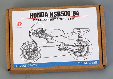 ホビーデザイン HD02-0477 1/12 ホンダ NSR500 '84 ディテールアップセット T用 (14121) (PE+メタルパーツ+レジン)