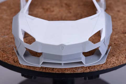 ホビーデザイン HD03-0360 1/24 ランボルギーニ・アヴェンタドール LP700 ワイドボディ ディティールアップセット (アオシマ用) (レジン+エッチングパーツ+メタルパーツ+デカール)