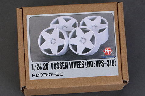 ホビーデザイン HD03-0436 1/24 20インチ Vossen ホイール (NO:VPS-318)