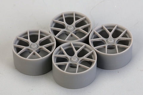 ホビーデザイン HD03-0674 1/24 18' BBS F1-R センターロックホイール(3Dプリント)(レジン+デカール )