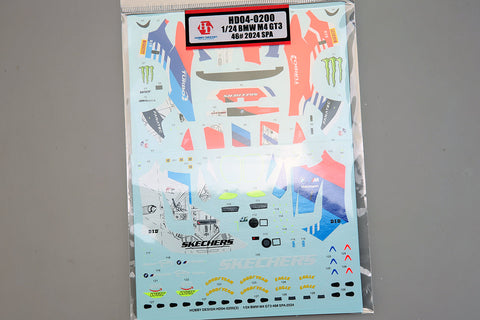 ホビーデザイン HD04-0200 1/24 BMW M4 GT3 46# 2024 スパ