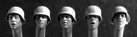 ホーネット HGH22 1/35 WWII ドイツ ヘルメット ヘッドセット