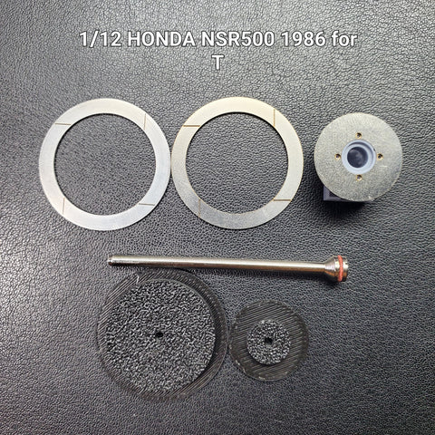 カレドモデル D018 1/12 ホンダ NSR500(1986年型)用 金属製ディスクブレーキ (タミヤ用)