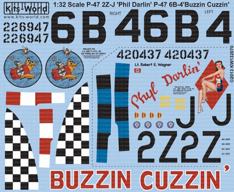 キッツワールド KW132070 1/32 P-47D サンダーボルト バブルトップ
