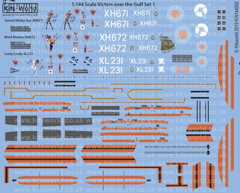 キッツワールド KW144052 1/144 ハンドレページ ヴィクター