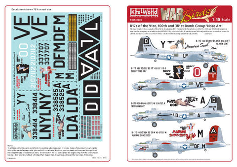 キッツワールド KW148006 1/48 ボーイング B-17G フライングフォートレス