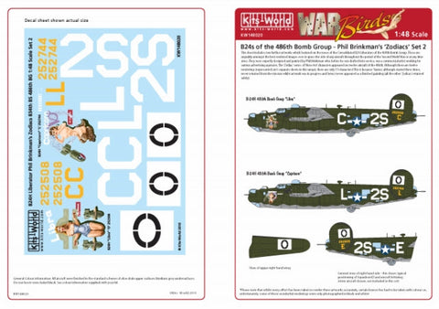 キッツワールド KW148020 1/48 B-24 リベレーター