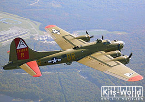 キッツワールド KW148086 1/48 ボーイング B-17F/G フライングフォートレス
