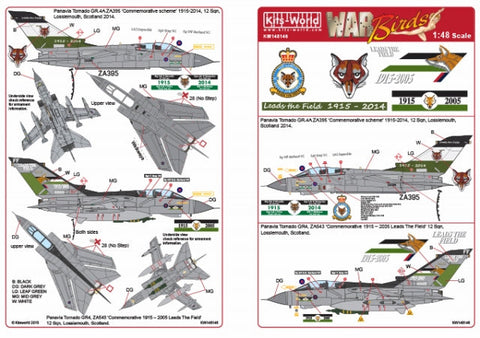 キッツワールド KW148146 1/48 パナヴィア・トーネード Commemorative schemes 12 Sqn