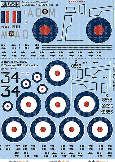キッツワールド KW148164 1/48 スーパーマリン ウォーラス