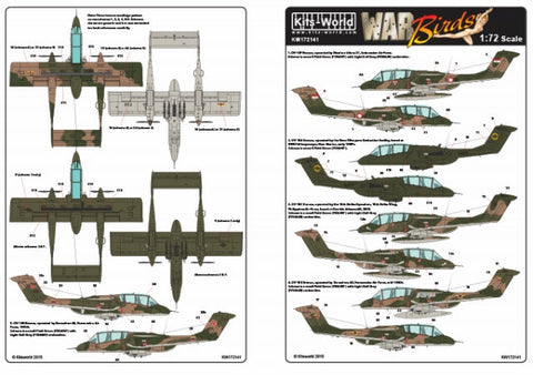 キッツワールド KW172141 1/72スケール 北アメリカ ロックウェル OV-10 ブロンコ