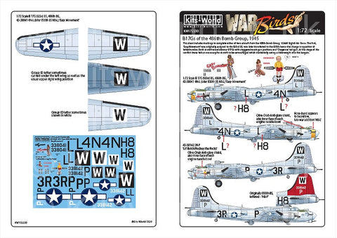 キッツワールド KW172230 1/72 ボーイング B-17G フライングフォートレス