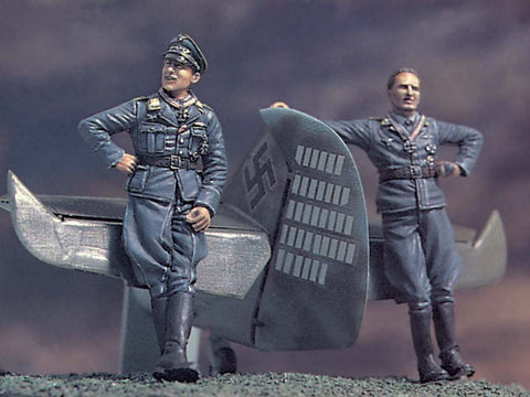 レジェンド LF0049 1/35 ドイツ エース W/BF109 テール 及び ベース (3502)
