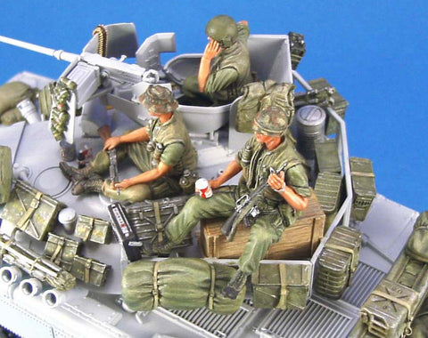 レジェンド LF0107 1/35 アメリカAFVクルーセット ベトナム