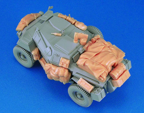 レジェンド LF1158 1/35 ハンバー装甲車 積荷 セット (ブロンコ モデル)