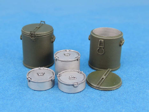 レジェンド LF1404 1/35 WWII M1941 フードコンテナ セット (蓋閉8個/蓋開2個)